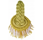 Epaulette Corded with Gold Fringe